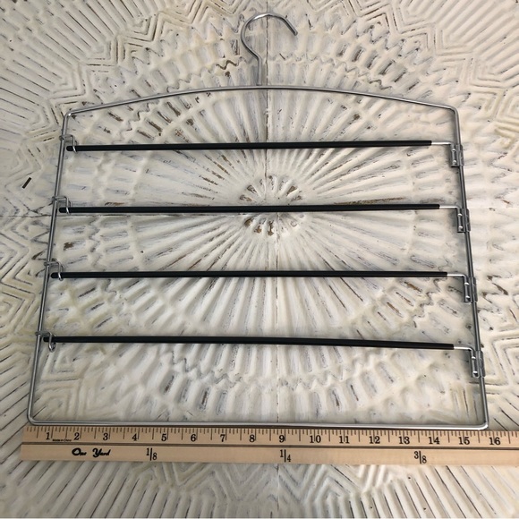 5 Tier Closet and Storage Clothes Hanger, Hanger Space Saving with Swing arm - Picture 9 of 11